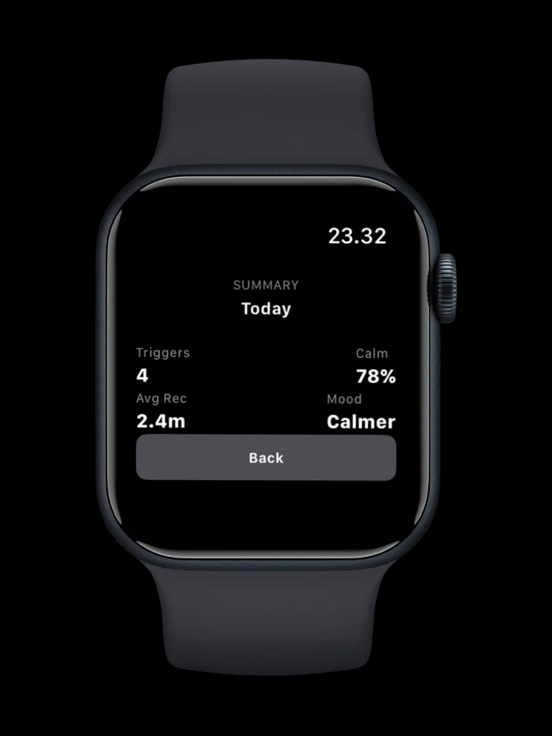 CalmPulse BP (Apple Watch) mockup 3